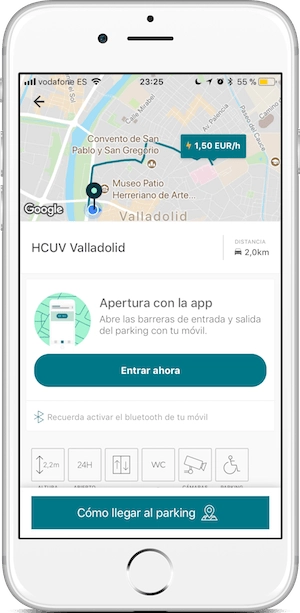 Paga tu aparcamiento cómodamente